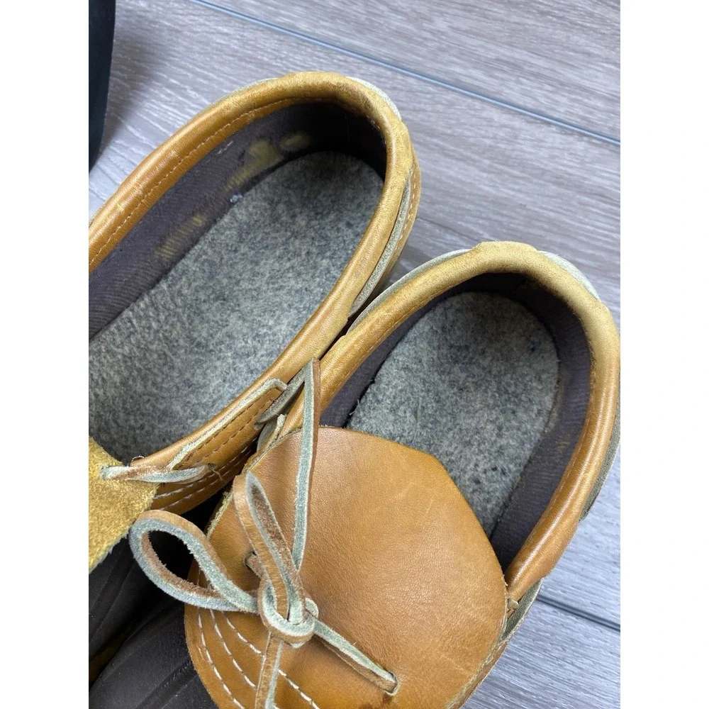 LL Bean‎ Women's Maine Hunting Shoe Duck Gumsole Brown Size 7 N